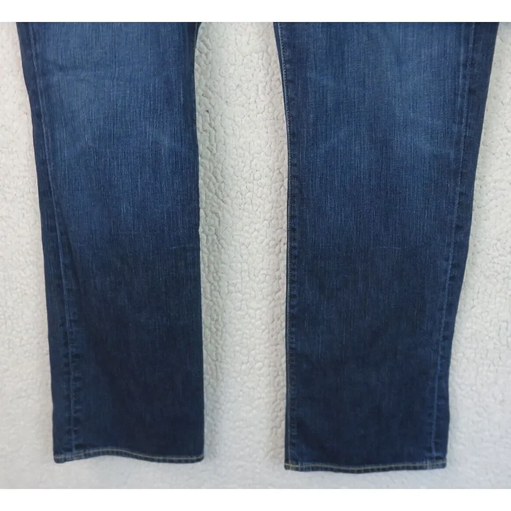 Mens Agave Copper Spitfire Relaxed Straight Jeans Pants Blue USA Made Size 40x36